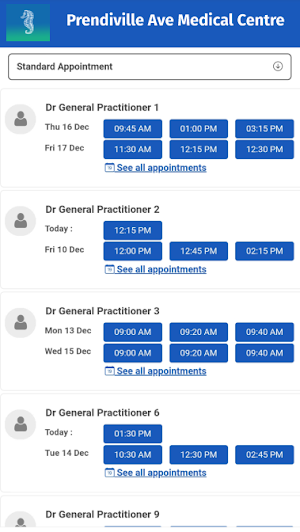 Prendiville Ave Medical Centre Screenshot 3