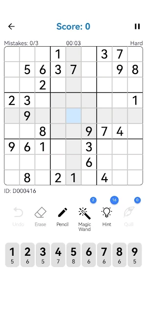 Mys Sudoku - Fun Sudoku Game Screenshot 1