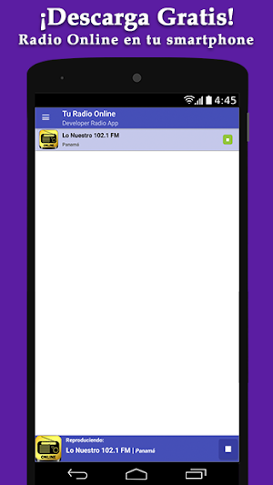 Lo Nuestro 102.1 Panama - Radio Online Screenshot 1