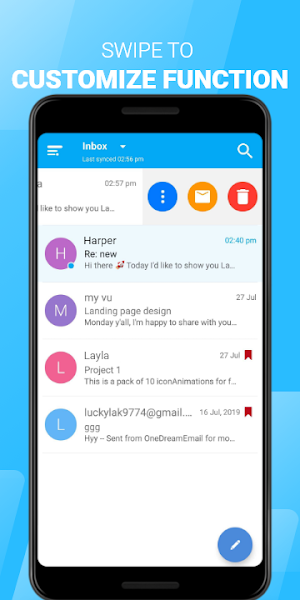 Email - Fast Login mail for Hotmail & Outlook Screenshot 1