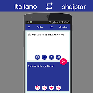Italian Albanian Translator Screenshot 2