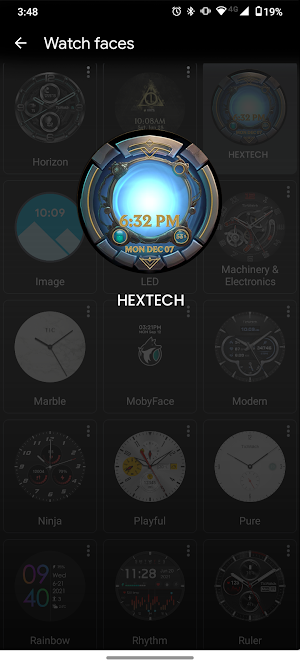 LOL Hextech Blue Magic Digital Screenshot 1