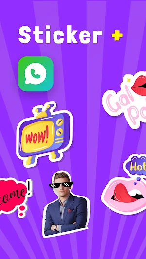 Sticker + emoji WASticker Screenshot 0