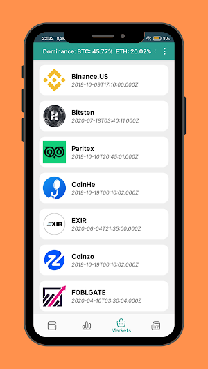 CryptoApp Screenshot 1