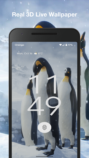 Penguins Live Wallpaper Screenshot 2
