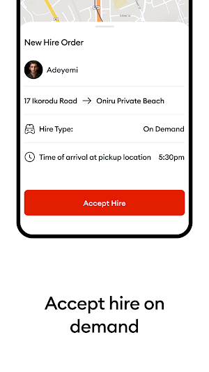 HireX Driver Screenshot 1
