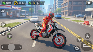 Bike Rider Pro Wheelie Driving Screenshot 3