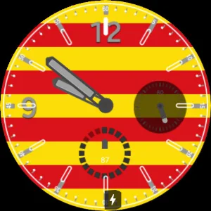 Esfera bandera de Cataluña Screenshot 2