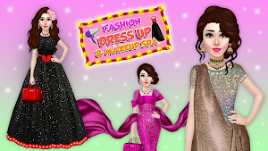 Fashion dress up, makeup spa Screenshot 2