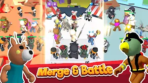 Merge Rainbow Piggy End Period Screenshot 0