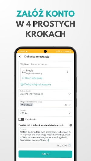 Dealoo dla wykonawców Screenshot 2