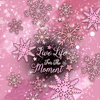 White Pink Winter - Wallpaper