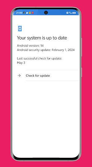System Update Screenshot 3