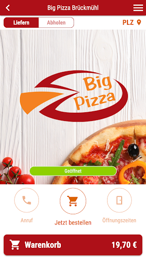 Big Pizza Brückmühl Screenshot 0