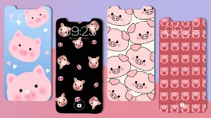 Cute Little Pig Wallpaper Screenshot 3