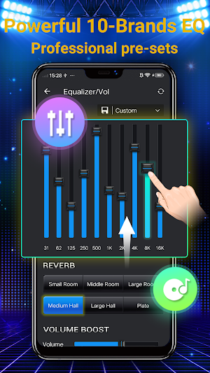 Music Player - 10 Bands Equalizer MP3 Audio Player Screenshot 2