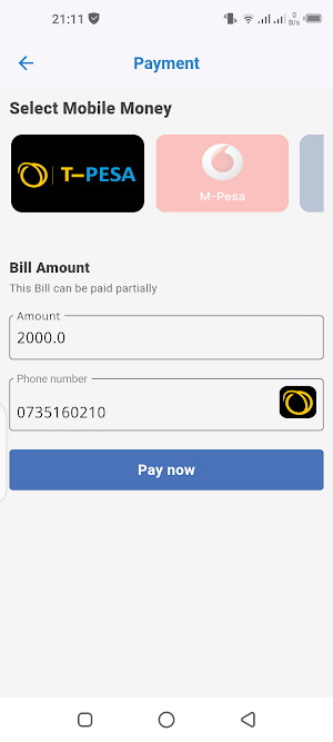 TAUSI Mobile App Screenshot 3