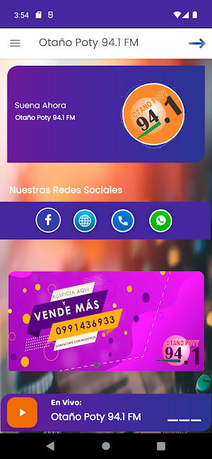 Otaño Poty 94.1 FM Screenshot 0