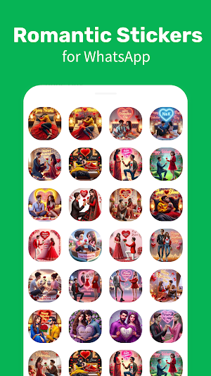 Romantic Stickers - WASticker Screenshot 0