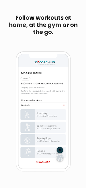 JS7 Coaching Screenshot 1