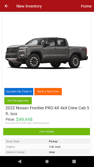 High Park Nissan Screenshot 2