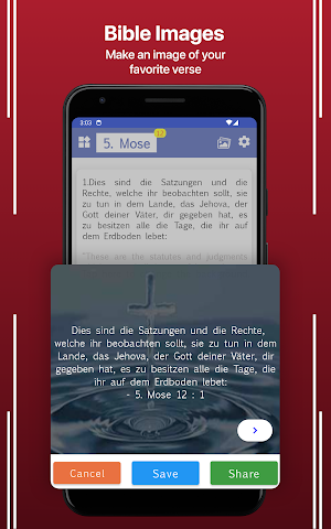 German English Bible Screenshot 2