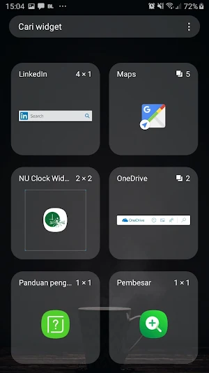 NU Clock Widget Screenshot 2