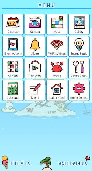 Island Pals Theme +HOME Screenshot 1