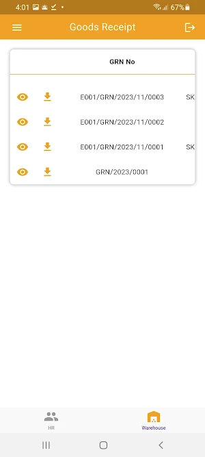FalconLogistics Screenshot 2