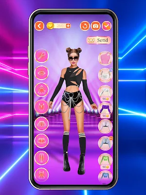 Kpop Girls Dress Up Game Screenshot 0