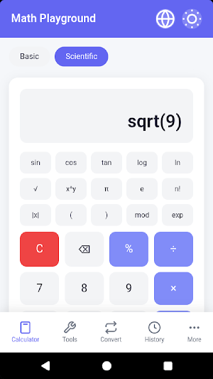 Math Playground Screenshot 1