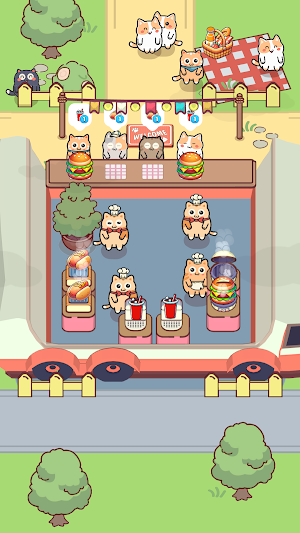 Lucky Paw Cafe: Idle Cat Tarot Screenshot 0