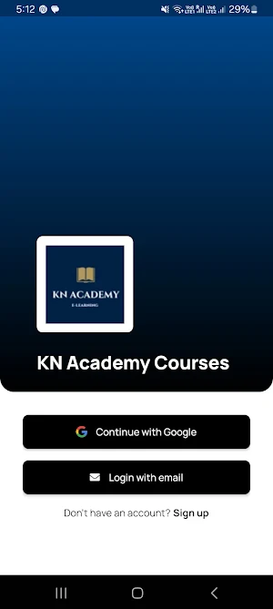 KN Academy Courses Screenshot 0