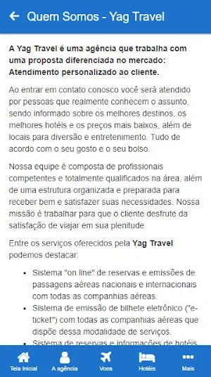 Yag Travel Screenshot 1