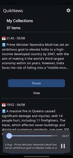 News2Audio Screenshot 1