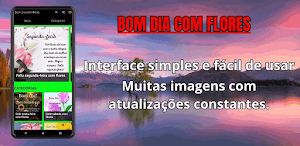 Bom Dia com flores Screenshot 0