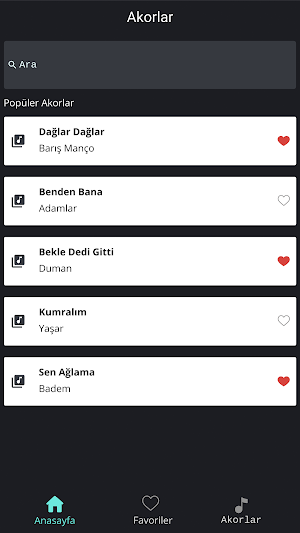 Gitar Akorları Screenshot 1