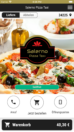 Salerno Pizza Taxi Screenshot 0