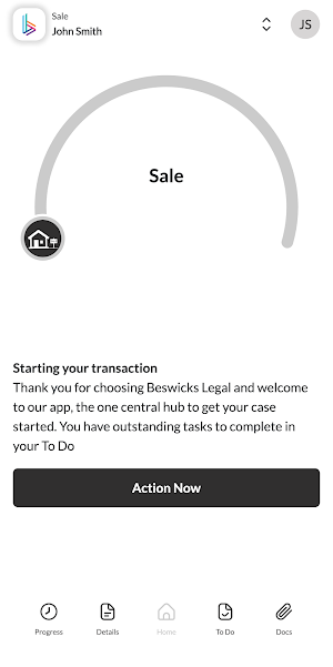 Beswicks Legal Screenshot 2