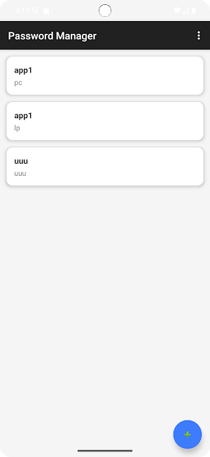 Offline Password Manager Screenshot 0