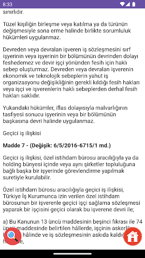 Türk İş Kanunu (TİK) screenshot 3