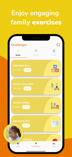 Famli: Healthy Living Made Fun Screenshot 1