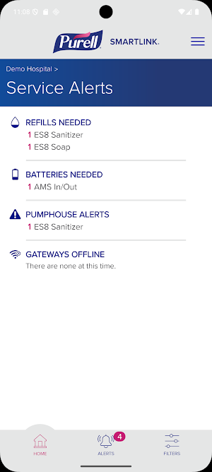 PURELL SMARTLINK® Screenshot 0