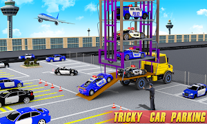 Police Multi Level Car Parking Games: Cop Car Game Screenshot 2