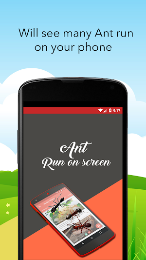 Ant Run on Screen Prank Screenshot 0