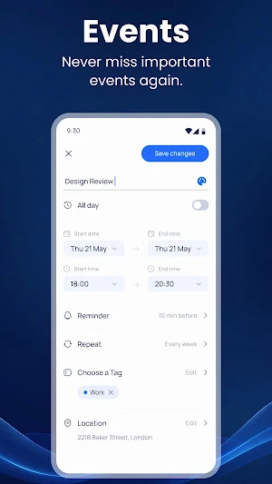 Calendar 2026 - Daily Planner Screenshot 3