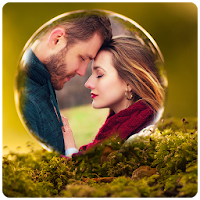 Crystal Ball Photo Frames