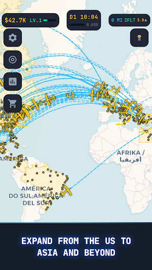 Idle Flight Manager Screenshot 1