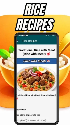 Rice Recipes Screenshot 2