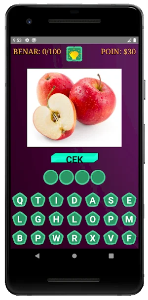 Tebak Nama Buah dan Sayuran Screenshot 2
